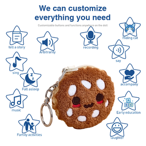 Toptan Promosyon Hediyeleri Çanta Süsleri Küçük Tasarım Kawaii Yumuşak Mini Peluş Oyuncak Sevimli Özel Peluş Anahtarlık - Product Image 2