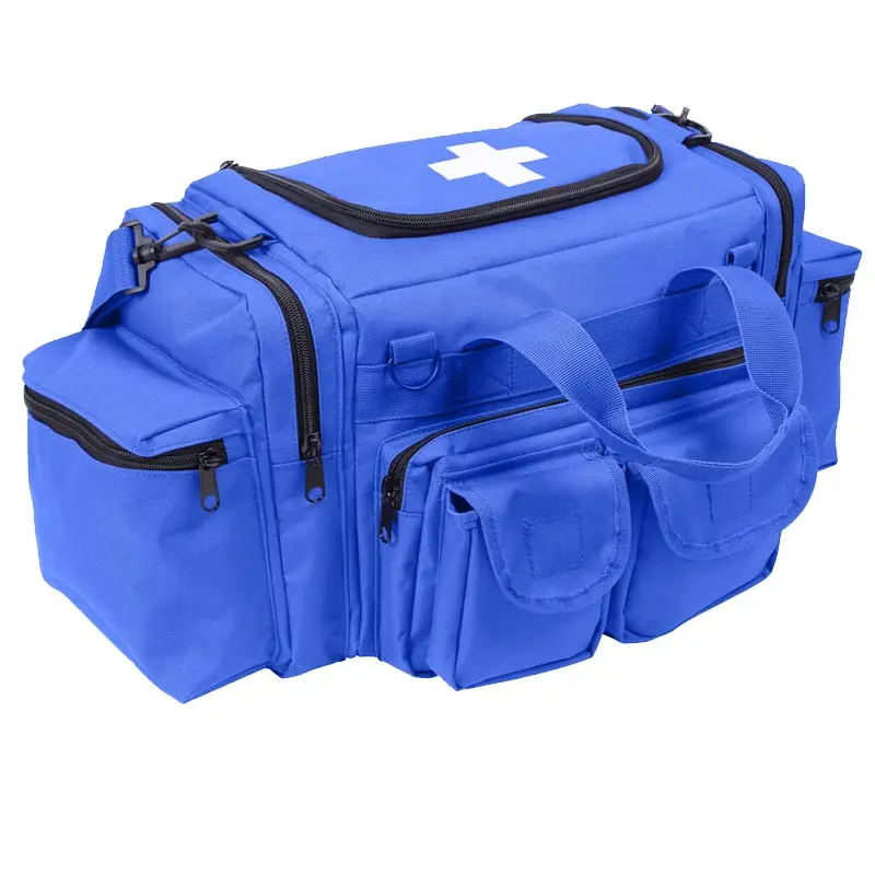 Caja de botiquín de primeros auxilios suave impermeable, bolsa de respuesta médica de emergencia, kit de trauma para la familia al aire libre