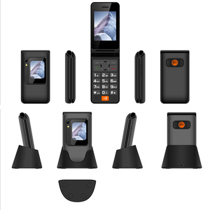 2G/4G Màn hình kép lật điện thoại người cao tuổi với các phím vật lý, màn hình lớn, phông chữ lớn và chức năng SOS - Product Image 6