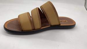 Hot Selling Soft PU Slipper <strong>Cheap</strong> Price Men Gender PU Casual Men's Injection <strong>Sandals</strong> - Product Image 4