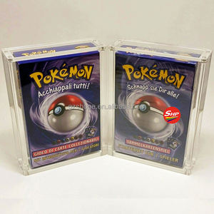 SHP Offre Spéciale acrylique de haute qualité pour <span class=keywords><strong>Pokemon</strong></span> Brushfire thème <span class=keywords><strong>Deck</strong></span> avec acrylique thème Decks <span class=keywords><strong>Pokemon</strong></span> avec aimant couvercle étui en acrylique - Product Image 1