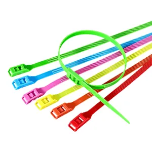 cable tie for playground Releasable Adjustable Self Locking Nylon zip tie