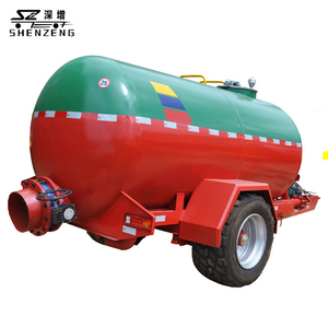 Productos de China, cisterna inclinable en remolque con válvula de drenaje, remolque de dos ruedas con tanque de bomba - Product Image 1