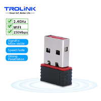 Adaptador Wifi RTL8188 FTV, Dongle, dontl, WiFi, Android, Mini USB, 802,11 b/g/n, tarjetas de red, receptor inalámbrico Usb para Pc