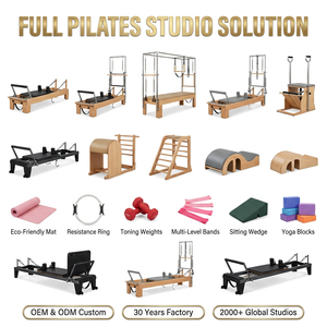 Reformers de Pilates de Madera con Media Torre Trapecio, Cadillac de Pilates, Reformers de Arce - Product Image 5