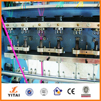 Machine à tresser les lacets de chaussures Yiitai à 6 têtes et 8 aiguilles, motorisée, avec une capacité de 1,2 m/min