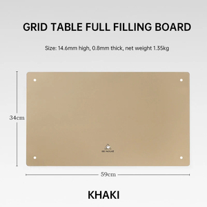 Custom Logo Multi Functional Folding <strong>Table</strong>, Stacked Storage Rack, <strong>Camping</strong> Picnic <strong>Table</strong> Iron Mesh <strong>Table</strong> With <strong>Table</strong> Cover - Product Image 2