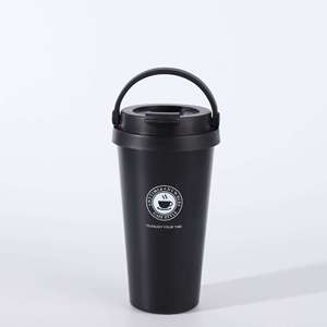 Vacuum-sealed Large Capacity Stainless Steel Portable Outdoor <b>Coffee</b> Mug with 6-12 Hours Thermal Insulation Leak-Proof Handgrip - Product Image 2