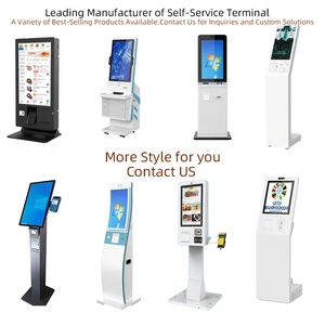 Kiosque de restauration rapide de 27 pouces avec écran tactile et scanner de code QR pour une commande facile - Product Image 4