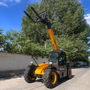 מחיר טלסקופי 4 טון 7 מטר מעמיס מסתובב הידראולי דיזל טלסקופי קומפקטי מלגזה טלסקופית עם זרוע טלסקופית - Product Image 3