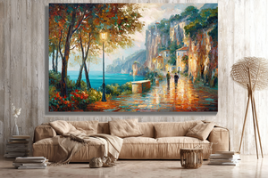 Pintura al óleo <span class=keywords><strong>de</strong></span> paisaje <span class=keywords><strong>de</strong></span> bosque <span class=keywords><strong>de</strong></span> <span class=keywords><strong>Otoño</strong></span> <span class=keywords><strong>de</strong></span> alta calidad pintura al óleo abstracta pintada a mano para la decoración <span class=keywords><strong>de</strong></span> la sala <span class=keywords><strong>de</strong></span> estar del hogar - Product Image 3