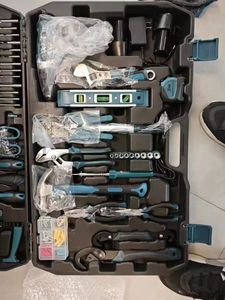 Factory Wholesale Stainless Steel <b>Tool</b> Kit Toolbox <b>Set</b> with Hard Case OEM Customizable for Automotive Repair - Product Image 3