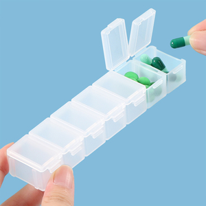 Sunshing vitamin tổ chức 7 Ngày Hàng Tuần <span class=keywords><strong>Pill</strong></span> trường hợp Dispenser y học tổ chức ngày đêm container 7 vitamin trường hợp <span class=keywords><strong>Pill</strong></span> Cutter - Product Image 2