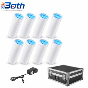 LED Effect Light RGBWA UV 15W Mini Chroma Cannon Wireless Battery Stage Party Light - Product Image 1