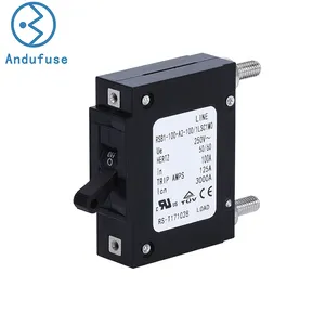 DC80V AC240V/415V AC/DC Single Pole Magnetic Circuit Breaker Toggle Single Pole Circuit Breakers 15A 20A 25A 30A 40A