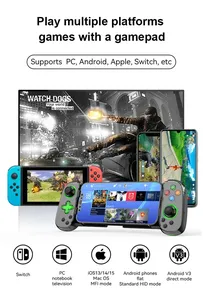 <span class=keywords><strong>Manette</strong></span> de jeu sans fil D7 BT5.<span class=keywords><strong>2</strong></span> extensible avec capteur six axes pour <span class=keywords><strong>PS4</strong></span>, PS3, Switch, <span class=keywords><strong>PC</strong></span>, Android, iOS - Product Image 5