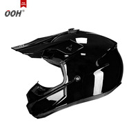 Casque de moto tout-terrain OOH homologué DOT pour enfants, casque intégral de motocross avec lunettes réglables, gants de moto et sac de rangement ATV UTV