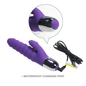 <span class=keywords><strong>Solletico</strong></span> il suo vibratore dell'orecchio del coniglietto dell'orgasmo di stimolazione del clitoride per la vagina femminile - Product Image 4