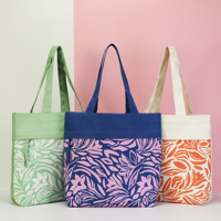 Sac fourre-tout en toile unie avec logo personnalisé, poche avant zippée, réutilisable, taille moyenne, pour acheteurs en gros, 116 caractères
