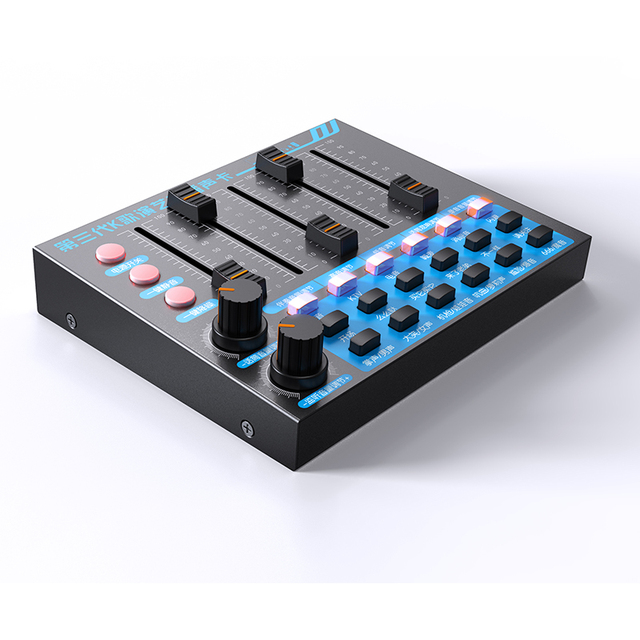 Deluxe Wholesale V10 Set Package Live Sound Cards Usb Soundcard Carte Son Voice Changer Better Than Sound Card V8