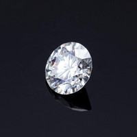 Piedra de Moissanita Suelta Excelente de Fábrica Wuzhou, Corte Redondo, Color D, Claridad VVS1, de 3mm a 18mm