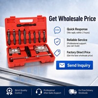 Kit de 14 pièces pour le démontage et le séparation des roulements, extracteur de volant moteur robuste, outil de précision pour voitures et camions, MOQ 1 pièce