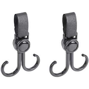 Universal Double Hook For Motorcycle Helmet Storage 15kg Load Capacity <b>ABS</b> Material Front Mounted Hook - Product Image 5