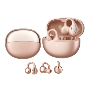 Sang Trọng Rose Gold TWS Bluetooth Earbuds Với Giảm Tiếng Ồn Không Dây Trong Tai Tai Tai Nghe Cho Kinh Doanh Và Thời Trang Lối Sống - Product Image 2