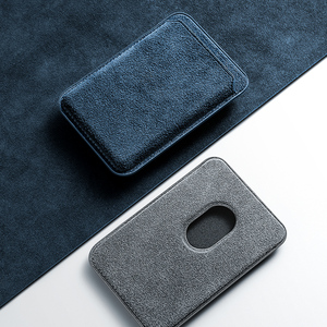 Custodia per <span class=keywords><strong>iPhone</strong></span> di Lusso in Alcantara con Porta Carte Magnetico per <span class=keywords><strong>iPhone</strong></span> <span class=keywords><strong>12</strong></span>/13/14/15/16 Personalizzabile - Product Image 5