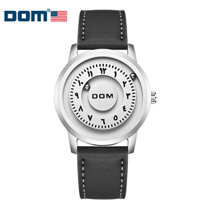 DOM 1769 Nouvelle tendance de la mode, <span class=keywords><strong>concept</strong></span> de personnalité, montre pour homme, montre créative à pointeur défilant, force magnétique, montre pour homme, étanche - Product Image 1