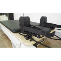 Appareil d'entraînement pliable et réglable en aluminium pour Pilates Reformer, idéal pour les studios de Pilates, directement du fabricant.