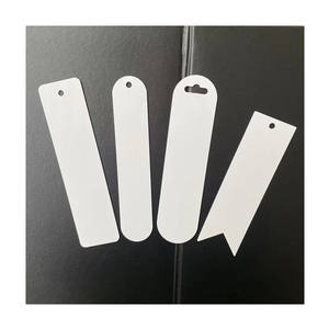 ที่คั่นหนังสืออะลูมิเนียมเคลือบเงาสีขาวแบบกำหนดเอง ปี <span class=keywords><strong>2026</strong></span> สำหรับงานพิมพ์แบบระเหิดสองด้าน พร้อมพู่ห้อย - Product Image 3