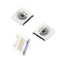 Perles LED SMD 5050 0,1W haute puissance 665nm lumière rouge 3V, patch laser pour la luminothérapie
