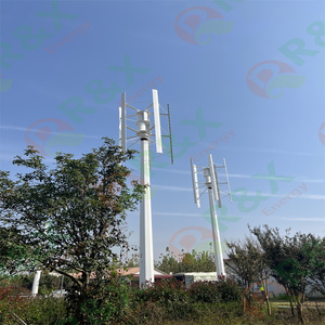 Système éolien à axe vertical triphasé R&X RX-HV 120V-380V 5-50KW, résidentiel, en fibre de verre renforcée, RX-HV 20KW 3 - Product Image 5