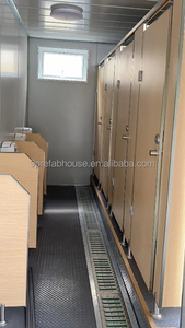 Thiết Kế Mới Hợp Lý Bố Trí Nhà Vệ Sinh Công Cộng Prefab Di Chuyển Đúc Sẵn Phòng Tắm Di Động Nhà Vệ Sinh Di Động - Product Image 6