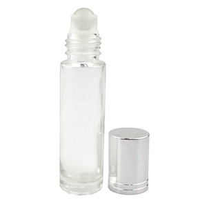 Meilleure Vente CAPOT Flacon Roll-on en Verre Rond Transparent ou Ambré de 5ml et 10ml pour Huiles Essentielles avec Bille et Bouchon à Vis Sérigraphié - Product Image 6