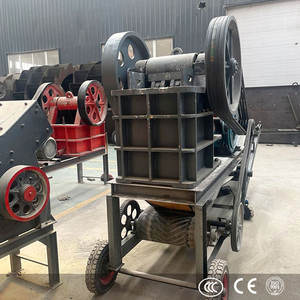 Concasseur à mâchoires mobile compact PE250*400 pour minerai d'or - Product Image 6