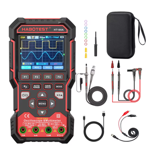 HABOTEST HT180A 3合1数字万用表双通道示波器50MHz便携式测试仪带信号发生器 - Product Image 1