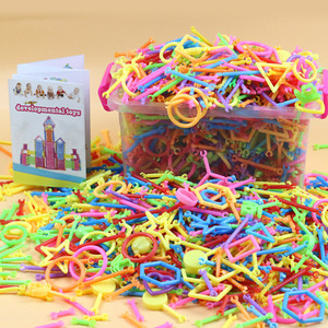 1200PCS Intelligence Stick <strong>Building</strong> Construction Toy Creative Plastic Engineering Toys 3D Puzzle Toys Educational <strong>Blocks</strong> <strong>for</strong> <strong>Kid</strong> - Product Image 2