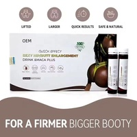 Boisson Stimulante pour l'Augmentation des Fesses et des Hanches, Boisson pour un Corps Courbe et Magnifique, Maca pour Femmes - Offre Spéciale