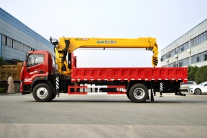 Grue télescopique sur camion Zoomlion Futian de 8 tonnes |   Bras à cinq sections, deuxième section extensible, hauteur de levage 19,5 m, Yuchai - Product Image 4