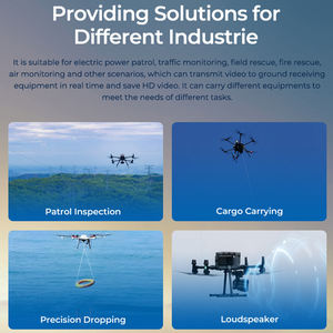 Drone industriel de transport Seboar MRT100 avec imagerie thermique pour l'inspection des pipelines pétroliers et gaziers - Product Image 3