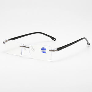 Gafas de Lectura con Montura TR 90 Sin Aro para Presbicia e Hipermetropía, Novedad 2021, Gran Venta, con Protección Contra Luz Azul - Product Image 3