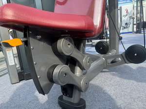 Équipement de gymnastique musculation vente en gros Fitness Musculation Pin Loaded Lateral Raise Chest Seated Shoulder Press Machine - Product Image 6