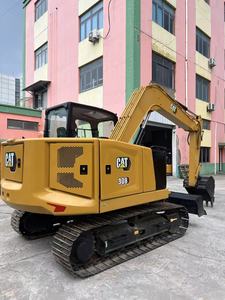Stock d'occasion pas cher du Japon CAT 308. Mini-excavatrice CAT 308 d'occasion multi-usage, bien entretenue, provenance Japon, modèle Zero Tail. - Product Image 4