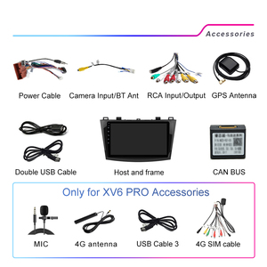 Lehx Pro <span class=keywords><strong>Android</strong></span> 12 Auto Carplay đài phát thanh xe cho Mazda 3 2010-2012 đa phương tiện Player GPS navigation stereo 2 DIN autoradio - Product Image 6