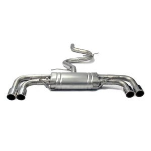 Sistema de Escape Valvetronic A-HPF Personalizado para Audi <span class=keywords><strong>TT</strong></span>/TTS 2.0T <span class=keywords><strong>Mk2</strong></span>/Mk3 8J, Acero Inoxidable 304 de 1.5mm con Acabado Pulido Espejo - Product Image 5