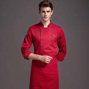 Uniforme da Chef per ristoranti e <span class=keywords><strong>Bar</strong></span> <span class=keywords><strong>di</strong></span> alto livello e cucina Hotel e servizi <span class=keywords><strong>di</strong></span> ristorazione-Design unico e qualità - Product Image 2
