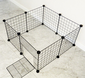 DIY Cat <strong>Dog</strong> <strong>Cages</strong> <strong>Foldable</strong> Pet Metal <strong>Wire</strong> Fence - Product Image 4