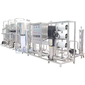 Automatic reverse osmosis pure water treatment filter system plant manufactures